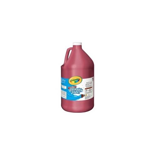 Crayola 1 Gallon Washable Paint - 1 Each - Red