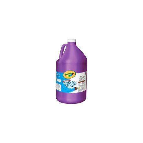 Crayola 1 Gallon Washable Paint - 1 gal - 1 Each - Violet