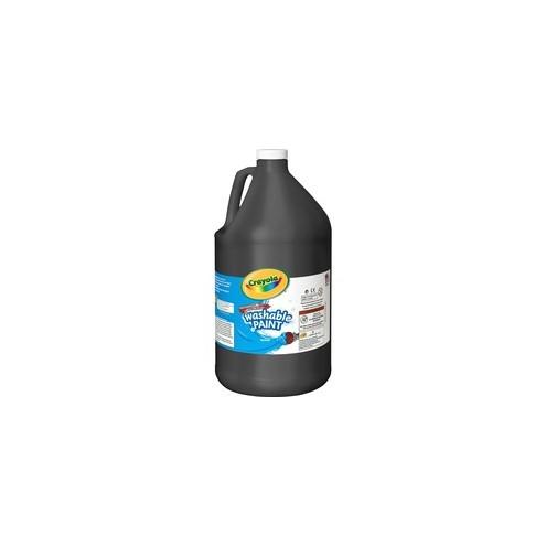 Crayola 1 Gallon Washable Paint - 1 gal - 1 Each - Black