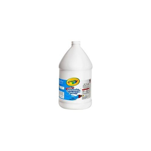 Crayola 1 Gallon Washable Paint - 1 gal - 1 Each - White