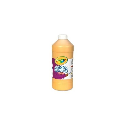 Crayola Washable Tempera Paint - 1 quart - 1 Each - Peach