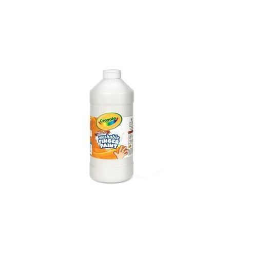 Crayola Washable Finger Paint Markers - 2 lb - 1 Each - White