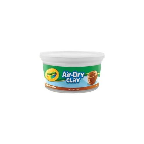 Crayola Air-Dry Clay - Art, Craft - Recommended For - 1 Each - Terra Cotta