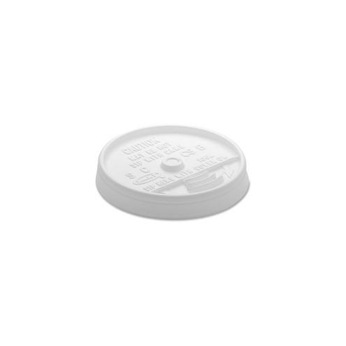 Dart Sip-Thru Cup Lids - 100 / Carton - White