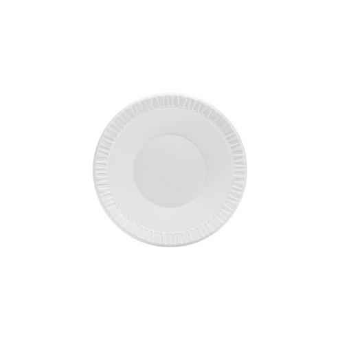 Dart Classic Laminated Dinnerware Bowl - 12 fl oz Bowl - Foam, Plastic - Serving - White - 125 Piece(s) / Pack