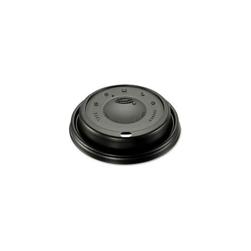 Dart 8 oz. Foam Cup Lids - Plastic - 1000 / Carton - Black