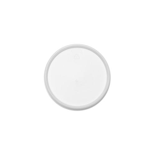 Dart Translucent Cup Lid - Plastic - 500 / Carton - Translucent, White