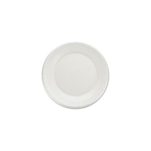 Dart Classic Laminated Foam Dinnerware Plates - 9" Diameter Plate - Foam, Plastic - 125 Piece(s) / Pack