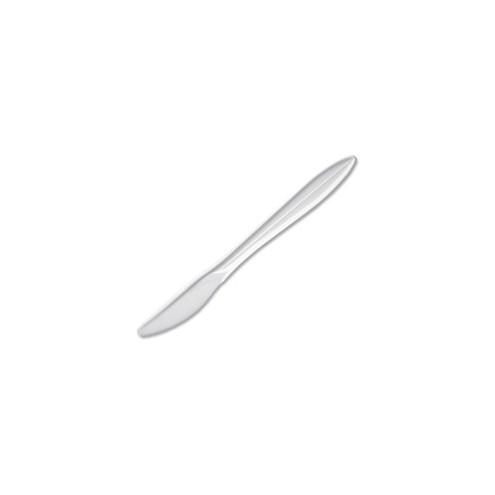 Dart Style Setter Medium-weight Plastic Cutlery - 1 Piece(s) - 1000/Carton - Polypropylene - White