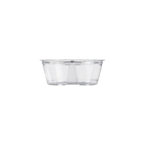 Dart Cup Inserts - 3.5 fl oz Cup, Cup Insert - Polyethylene Terephthalate (PET) - Clear - 500 Piece(s) / Carton
