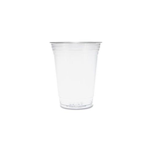 Solo UltraClear Plastic PET Cups - 50 - 16 fl oz - 1000 / Carton - Clear - Polyethylene Terephthalate (PET) - Beverage, Smoothie, Coffee