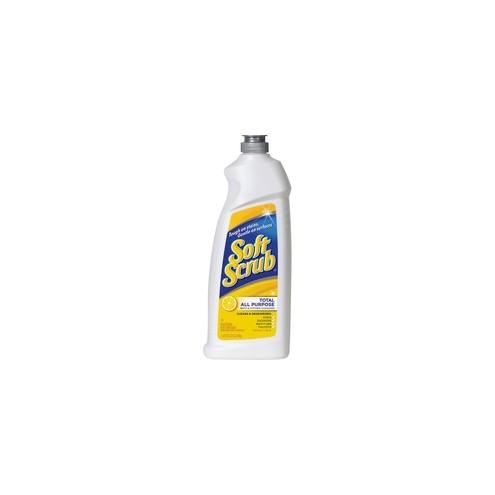 Dial Professional Soft Scrub - 24 fl oz (0.8 quart) - Lemon, Fresh ScentBottle - 9 / Carton - White