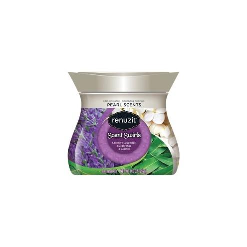 Renuzit Pearl Scents Serenity Scented Beads Air Freshener - Beads - 9 fl oz (0.3 quart) - Fresh Lavender - 30 Day - 8 / Carton - Odor Neutralizer