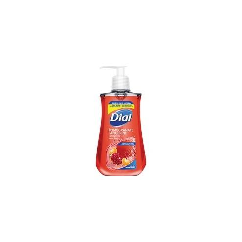 Dial Pomegranate Antibacterial Hand Soap - Pomegranate Scent - 7.5 fl oz (221.8 mL) - Kill Germs - Hand, Skin - Red - Residue-free - 1 Each