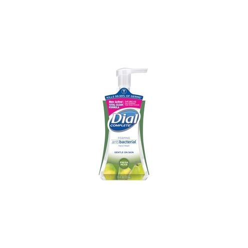 Dial Complete Foaming Hand Wash - Fresh Pear Scent - 7.5 fl oz (221.8 mL) - Pump Bottle Dispenser - Kill Germs - Hand - 8 / Carton