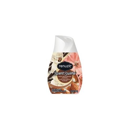 Renuzit Swirls Air Freshener - 7 fl oz (0.2 quart) - Vanilla, Apricot Blossom, Almond Scent Swirls - 30 Day - 1 Each