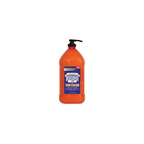 Dial Boraxo Orange Heavy Duty Hand Cleaner - 101.4 fl oz (3 L) - Pump Bottle Dispenser - Grease Remover, Grime Remover, Ink Remover, Tar Remover - Hand, Skin - Orange - Heavy Duty - 1 Each