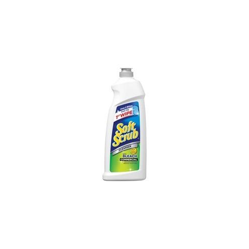Dial Soft Scrub Bleach Cleanser - Liquid - 36 fl oz (1.1 quart) - 6 / Carton - White