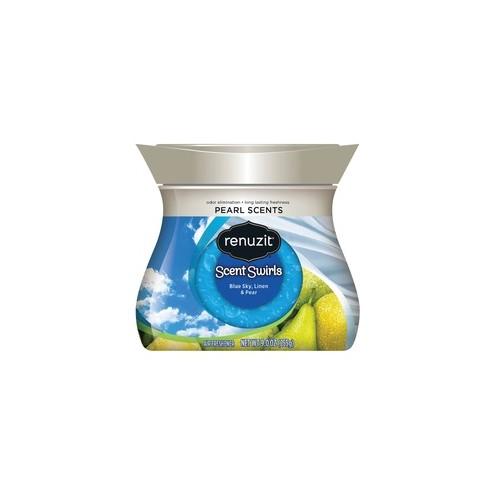 Dial Renuzit Pearl Scents Air Freshener - Beads - 9 fl oz (0.3 quart) - Blue Sky Breeze - 30 Day - 8 / Carton - Odor Neutralizer