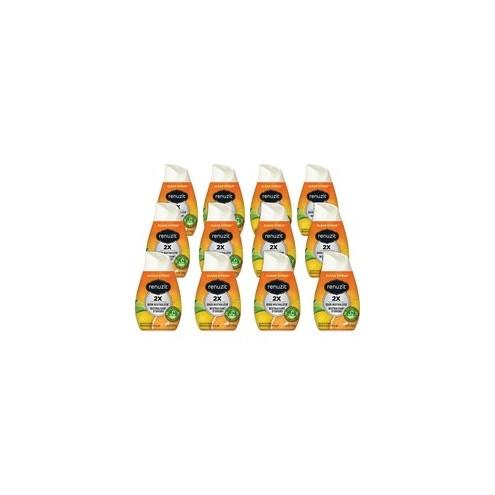 Dial Clean Citrus Gel Air Freshener - 7 oz - Citrus Orchard - 12 / Carton - Odor Neutralizer