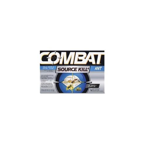 Dial Combat Bait Stations Ant Killer - Ants - 0.21 oz - Silver, Black - 72 / Carton