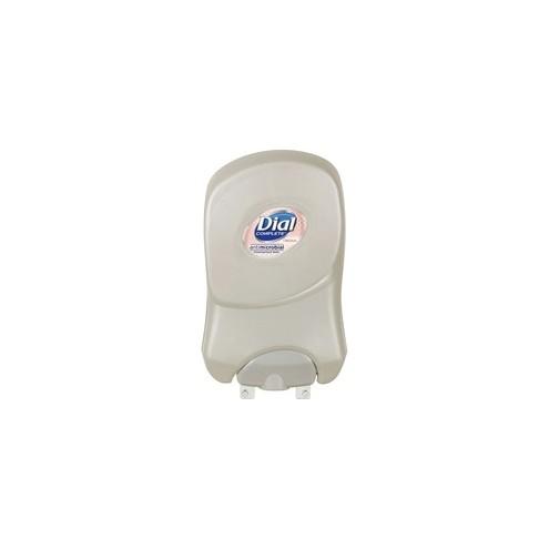 Dial Duo Touch-free Soap Dispenser - Automatic - 1.32 quart Capacity - Support 4 x D Battery - Pearl, Translucent - 3 / Carton