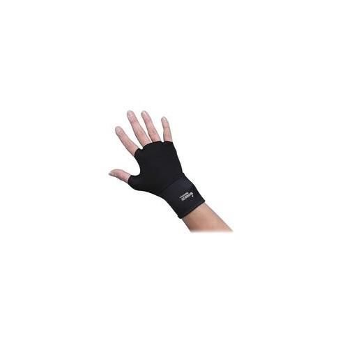 Dome Standard Therapeutic Support Gloves - 4 Size Number - Medium Size - Black - 2 / Pair
