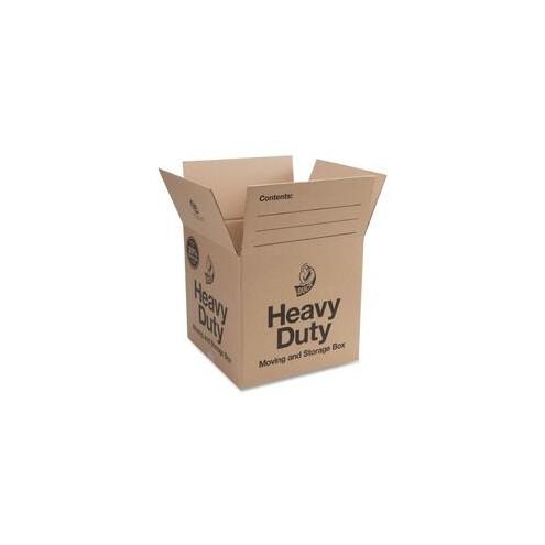Duck Brand Double-wall Construction Heavy-duty Boxes - External Dimensions: 16" Width x 15" Depth x 16" Height - 42 lb - Heavy Duty - Brown - 6 / Pack