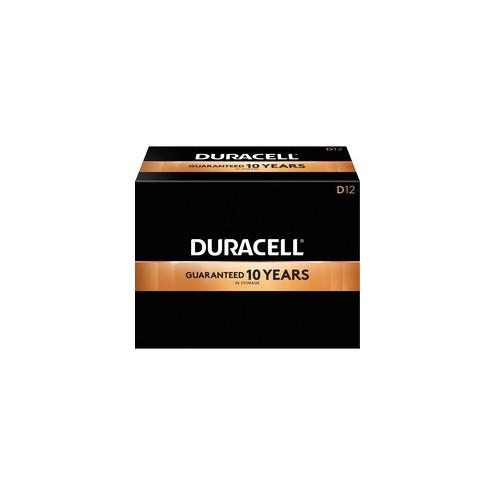 Duracell Coppertop Alkaline D Battery - MN1300 - For Multipurpose - D - Alkaline - 12 / Box