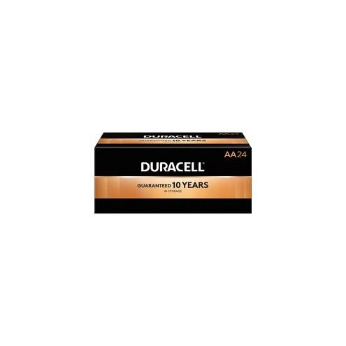Duracell Coppertop Alkaline AA Battery - MN1500 - For Multipurpose - AA - 24 / Box