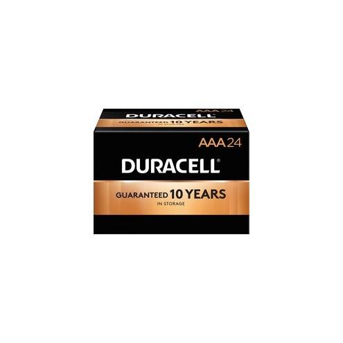 Duracell Coppertop Alkaline AAA Battery - MN2400 - For Multipurpose - AAA - Alkaline - 24 / Box