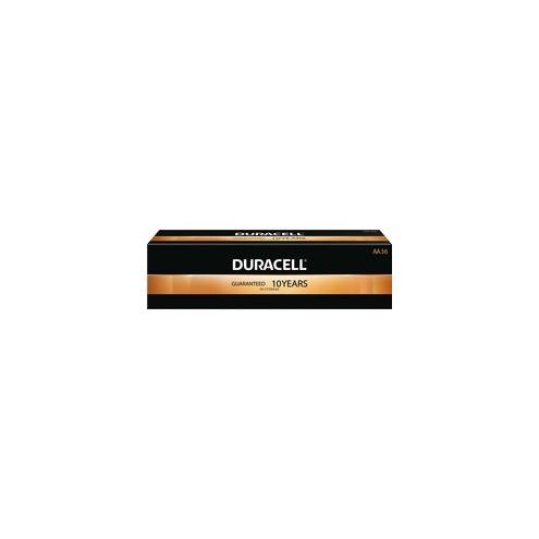 Duracell Coppertop Alkaline AA Battery - MN1500 - For Multipurpose - AA - Alkaline - 36 / Pack