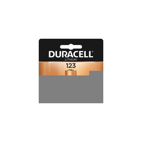 Duracell Lithium Photo 3V Battery - DL123A - For Camera - 3 V DC - 1 Each