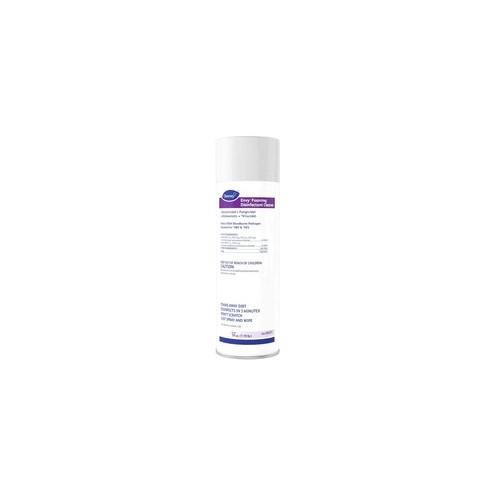 Diversey Envy Foaming Disinfectant Cleaner - Ready-To-Use Aerosol - 19.01 oz (1.19 lb) - Lavender Scent - 12 / Carton - White