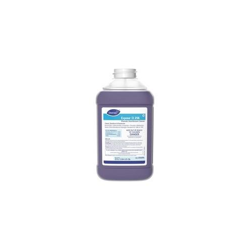 Diversey Expose Phenolic Disinfectant Cleaner - Concentrate Liquid - 84.5 fl oz (2.6 quart) - Citrus Scent - 2 / Carton - Purple