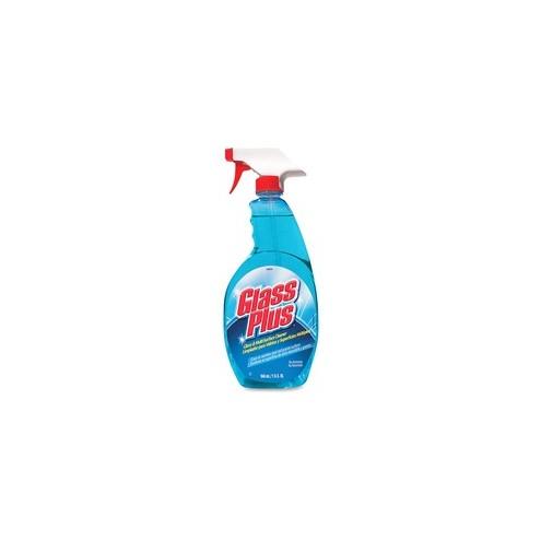 Diversey Glass Plus Multi-Surface Cleaner - Liquid - 32 fl oz (1 quart) - Bottle - 12 / Carton - Blue