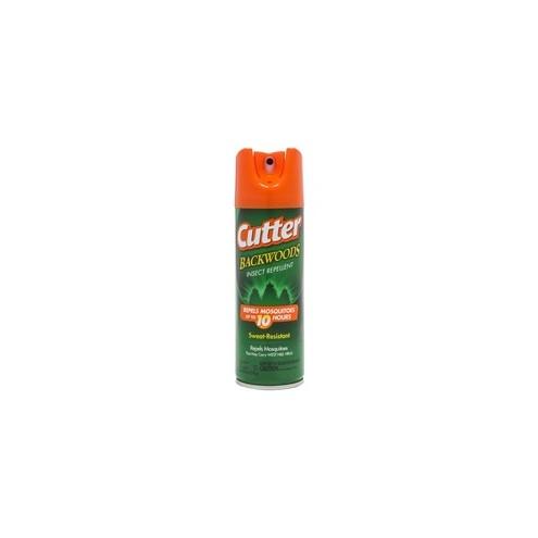 Cutter Backwood Insect Repellant - Spray - Kills Ticks, Chiggers, Gnats, No-see-ums, Fleas, Biting Flies, Mosquitoes - 6 fl oz - Clear - 1 Each