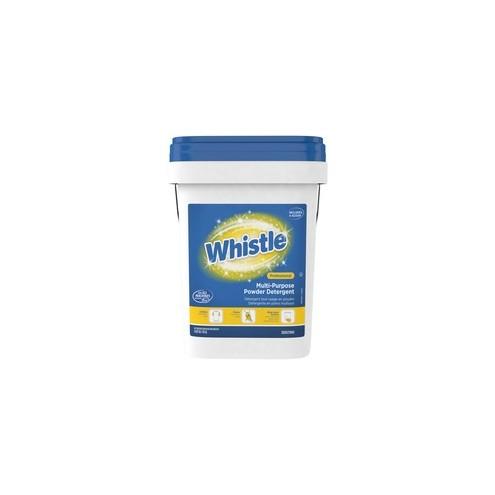 Diversey Whistle Powder Detergent - Ready-To-Use Powder - 304 oz (19 lb) - Citrus Scent - 1 Each - White