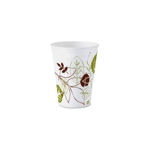 Dixie Pathways Paper Cold Cups - 3 fl oz - 100 / Pack - White - Wax Paper - Cold Drink