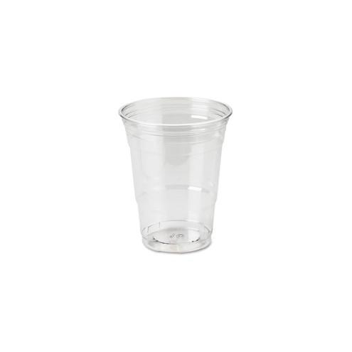 Dixie Crystal Clear Plastic Cups - 16 fl oz - 500 / Carton - Clear - Plastic - Cold Drink