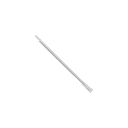 D&W Dispoz-o 1-1/4" Straws - 10.25" Length - Polypropylene - 1200 / Carton - Translucent