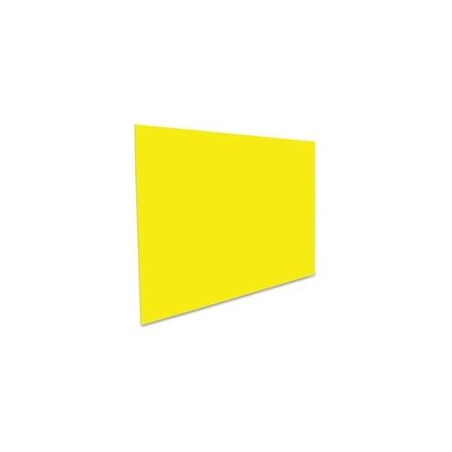 Elmer's Neon Color Foam Boards - Craft, School Project, Frame, Mounting - 20" x 187.5 mil x 30" - 10 / Carton - Neon Yellow - Foam, Polystyrene