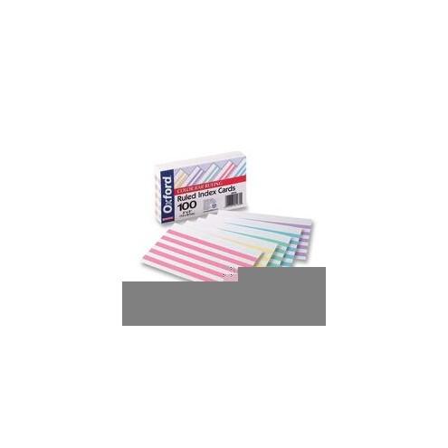 Esselte Printable Index Card - 3" x 5" - 100 / Pack - Assorted