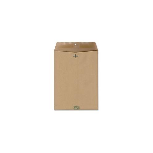 Ampad Envirotech Clasp Envelope - Clasp - 9" Width x 12" Length - 60 lb - Clasp - 110 / Box - Brown