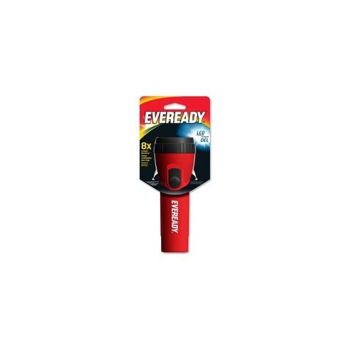 Eveready LED Economy Flashlight - D - PolypropyleneCasing - Blue