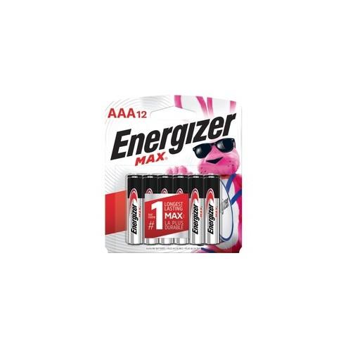 Energizer MAX Alkaline AAA Batteries, 12 Pack - Alkaline