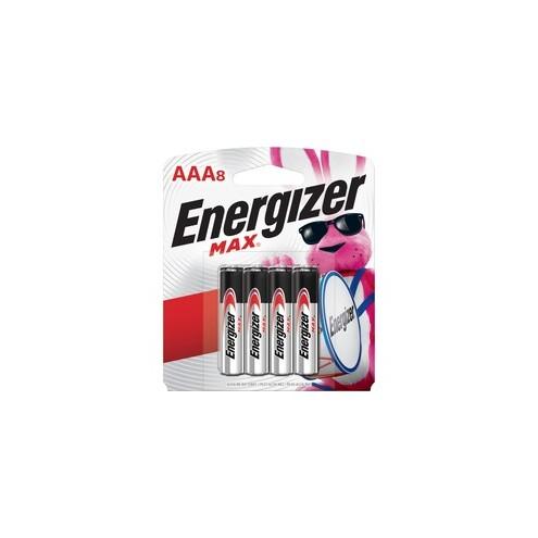 Energizer Max Alkaline AAA Batteries - For Multipurpose - AAA - Alkaline - 384 / Carton