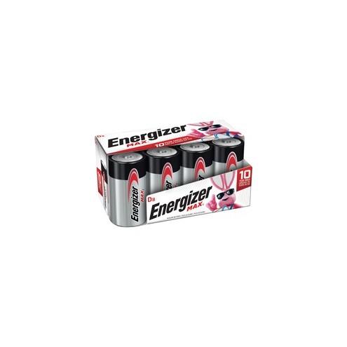 Energizer Max Alkaline D Batteries - For Multipurpose - D - Alkaline - 96 / Carton