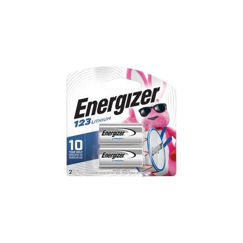 Energizer Lithium 123 3-Volt Battery - For Multipurpose - CR123A - 3 V DC - Lithium (Li) - 48 / Carton