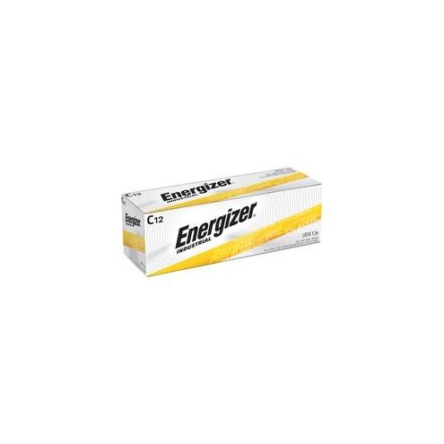 Energizer Industrial Alkaline C Batteries - For Multipurpose - C - Alkaline - 72 / Carton